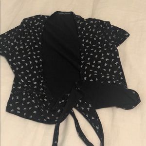 Brandy wrap shirt